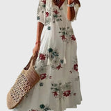 Amália | Boho Vintage Nyári Maxi Ruha