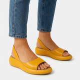 Evie™ | Stílusos Stabilitás és Kivételes Kényelem Peep-Toe Szandálok