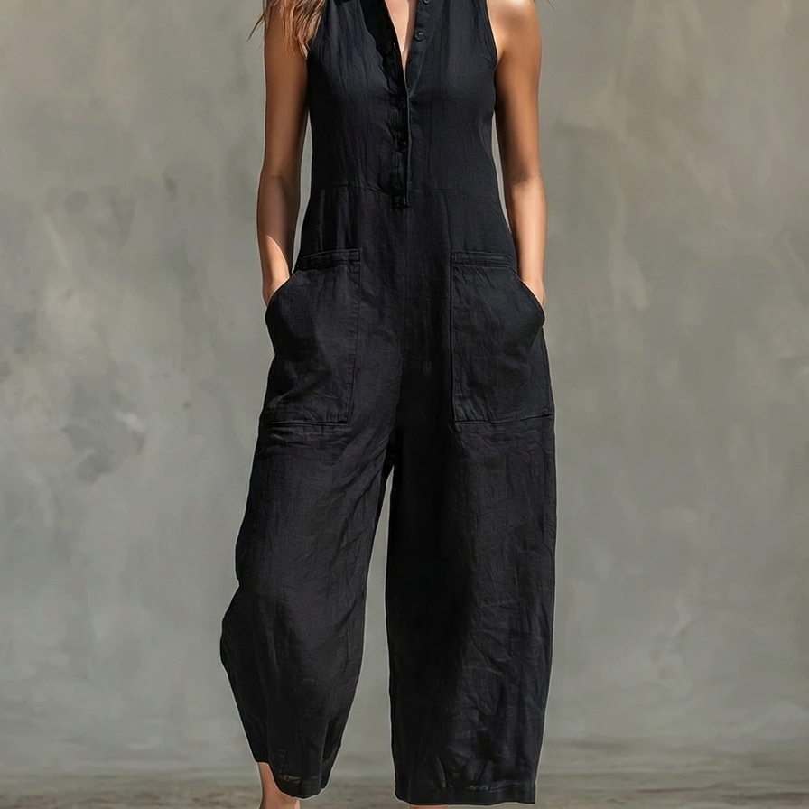 Lotte | Ujjatlan Overall – Minimalista, Gombos Fazon